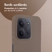 imoshion Coque Couleur Xiaomi Redmi 15C (5G) - Marron