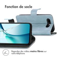 imoshion Étui de téléphone portefeuille Luxe Google Pixel 9A - Bleu clair