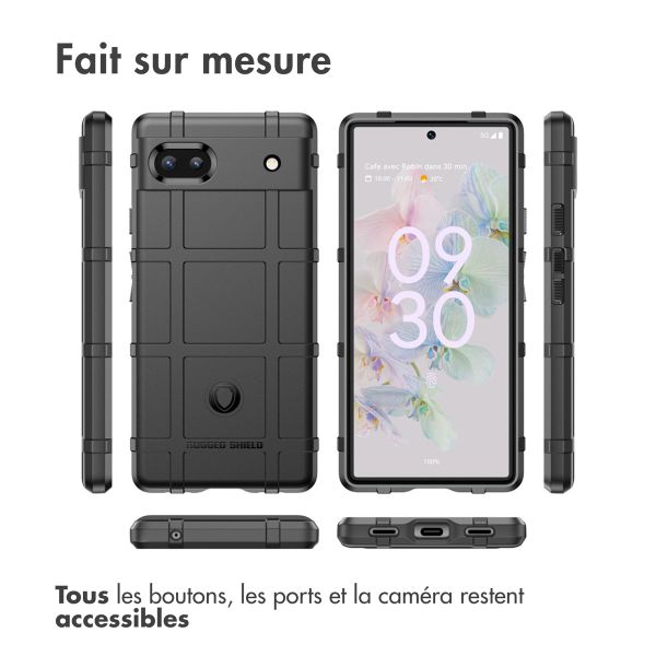 imoshion Coque Rugged Shield Google Pixel 6a - Noir