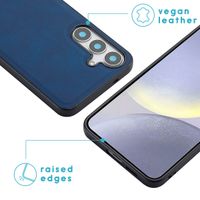 imoshion Etui de télephone luxe 2-en-1 amovible Samsung Galaxy S25 Plus - Bleu