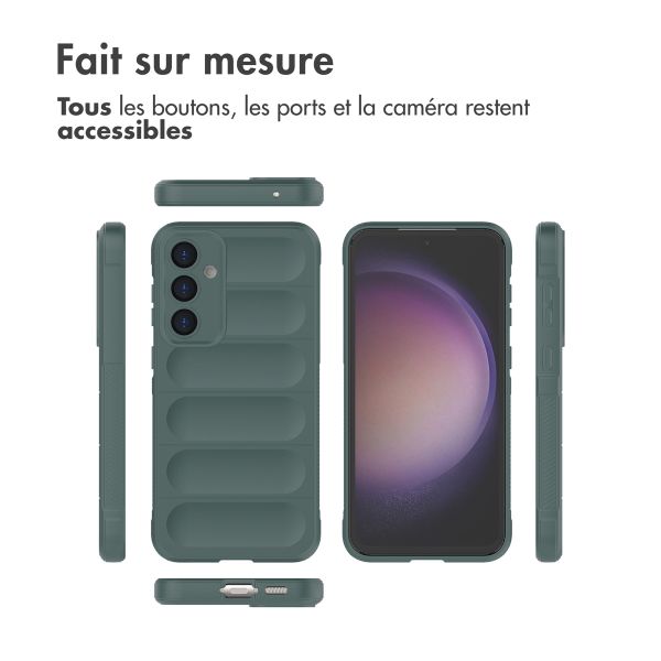 imoshion EasyGrip Backcover Samsung Galaxy S23 FE - Vert foncé