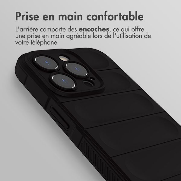 imoshion EasyGrip Backcover Apple iPhone 14 Pro - Noir