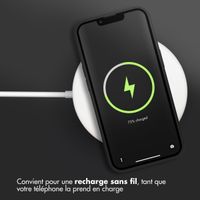 Accezz Coque Liquid Silicone iPhone 13 Mini - Noir