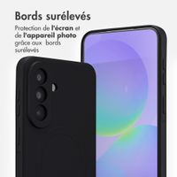 imoshion Coque Couleur avec MagSafe Samsung Galaxy A37 (5G) - Noir