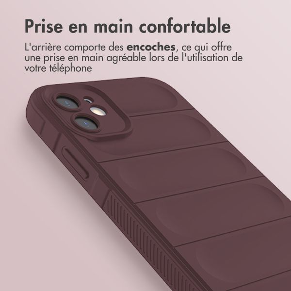 imoshion EasyGrip Backcover Apple iPhone 11 - Aubergine
