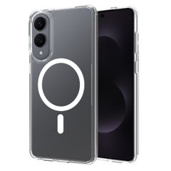 Accezz Coque arrière Xtreme Impact avec MagSafe Samsung Galaxy S25 Edge - Transparent