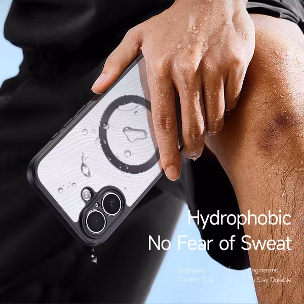 Dux Ducis Coque arrière Aimo avec MagSafe Apple iPhone 17 - Transparent