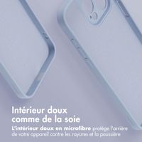 imoshion Coque Couleur avec MagSafe Apple iPhone 15 Pro Max - Lila