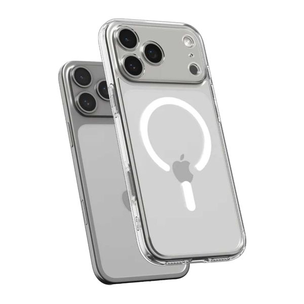 Spigen Coque Ultra Hybrid MagSafe Apple iPhone 17 Pro Max - Clear / White