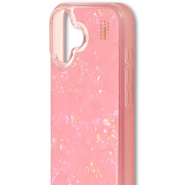 iDeal of Sweden Coque Pearlized Apple iPhone 16 - Rose