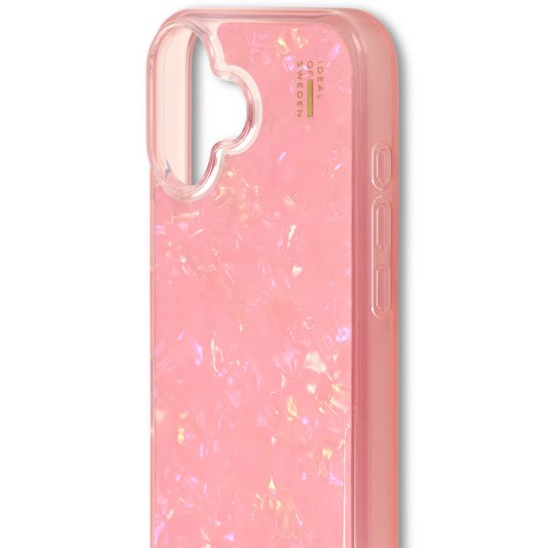 iDeal of Sweden Coque Pearlized iPhone 16 - Rose