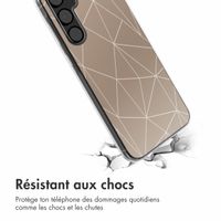 imoshion Coque Design Samsung Galaxy A55 - Graphic Lines Beige