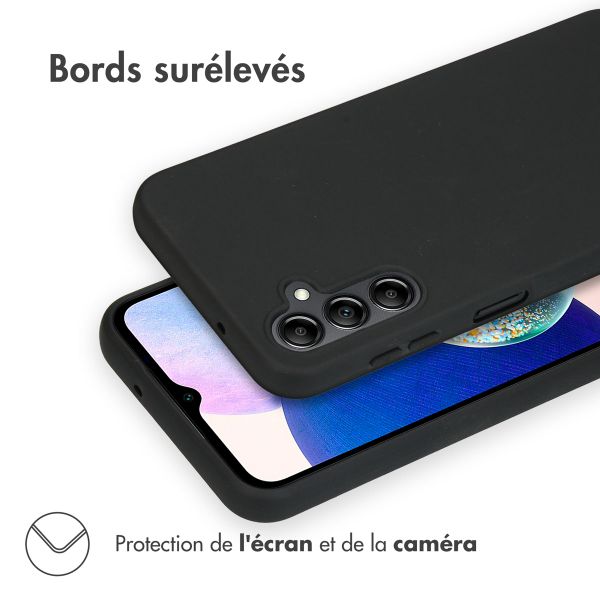 imoshion Coque Couleur Samsung Galaxy A14 (5G/4G) - Noir