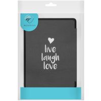 imoshion ﻿Design Slim Hard Sleepcover Kobo Clara 2E / Tolino Shine 4 - Live Laugh Love