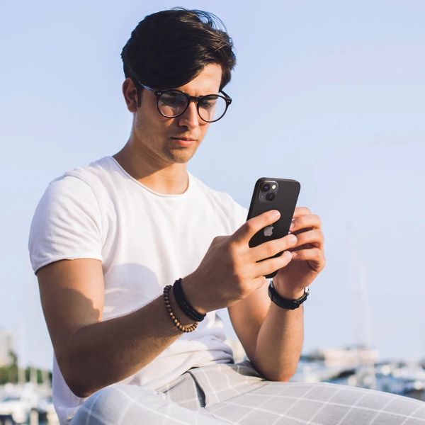 Spigen GLAStR EZ Fit Optik Protection d'objectif de caméra (pack de 2) Apple iPhone 14 / 14 Plus - Noir