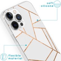 imoshion Coque Design iPhone 13 Pro Max - White Graphic