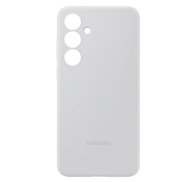 Samsung Original Coque en silicone Samsung Galaxy S24 FE - Gris