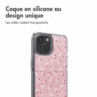 imoshion Coque Design Apple iPhone 15 - Berries Blush