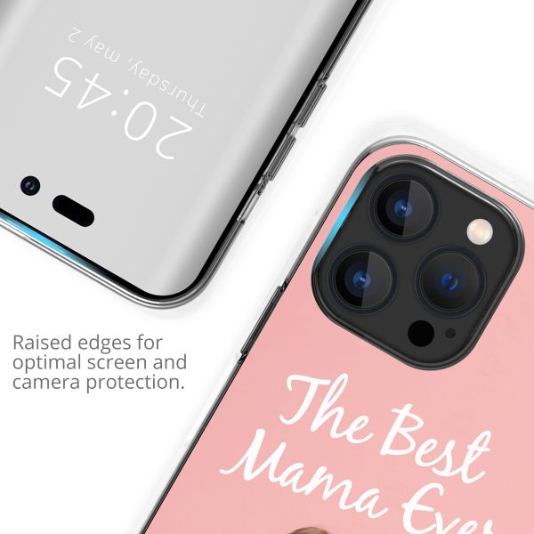 Concevez votre propre coque en gel Apple iPhone 14 Pro - Transparent