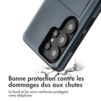imoshion Coque arrière avec porte-cartes Samsung Galaxy S26 Ultra - Bleu foncé