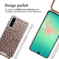 imoshion Coque Design avec cordon Samsung Galaxy A26 - Leopard Mood