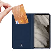 Dux Ducis Étui de téléphone Slim Google Pixel 7a - Bleu foncé