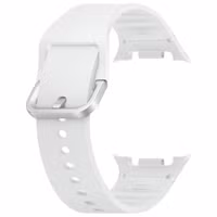 Samsung Bracelet Sport original Samsung Galaxy Watch 8 (40/44mm) / Classic (46mm) - S/M - Blanc