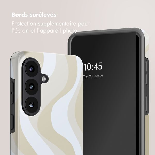 Selencia Coque arrière Vivid Samsung Galaxy S26 - Desert Waves Beige