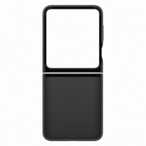 Samsung Original Coque en silicone Ring Samsung Galaxy Z Flip 6 / Flip 7 FE - Black