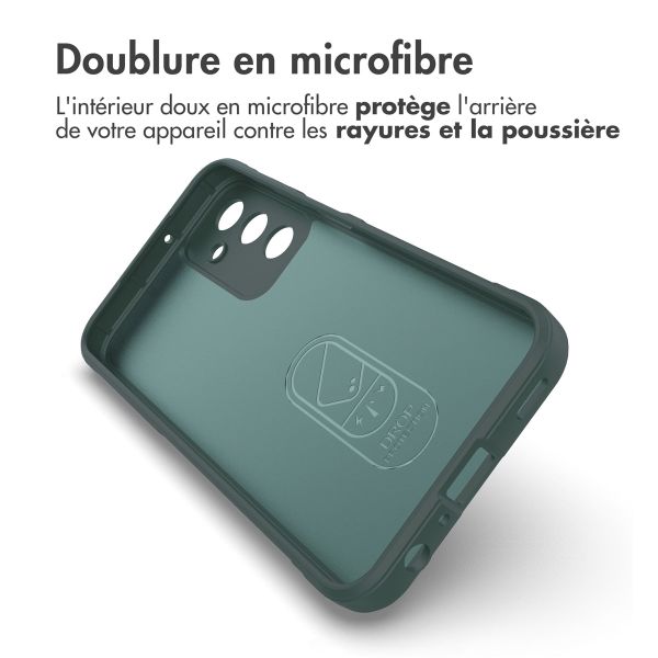 imoshion Coque arrière EasyGrip Samsung Galaxy A25 (5G) - Vert foncé