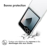 imoshion Coque Rugged Air Samsung Galaxy Z Flip 7 - Transparent