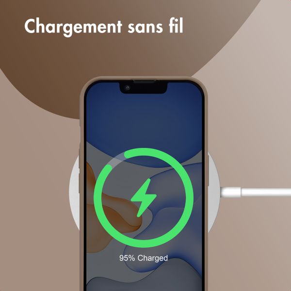 imoshion Coque Couleur Apple iPhone 15 - Marron