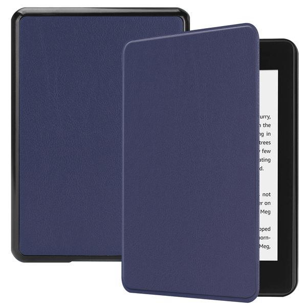 imoshion ﻿Slim Hard Sleepcover Amazon Kindle Paperwhite 4 (2018) - Bleu foncé