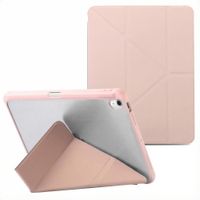 imoshion Coque tablette Origami Apple iPad 9 (2021) 10.2 pouces / iPad 8 (2020) 10.2 pouces / iPad 7 (2019) 10.2 pouces - Rose