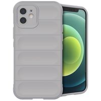 imoshion Coque arrière EasyGrip iPhone 12 - Gris