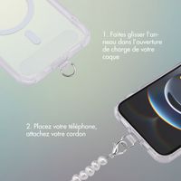 imoshion Pad pour cordon de téléphone - Pack de 2 - Argent