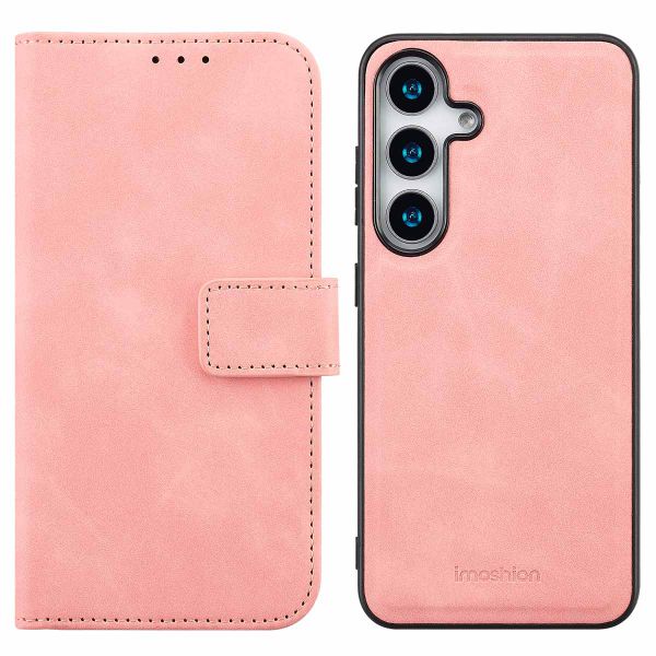 imoshion Etui de télephone luxe 2-en-1 amovible Samsung Galaxy S25 - Rose