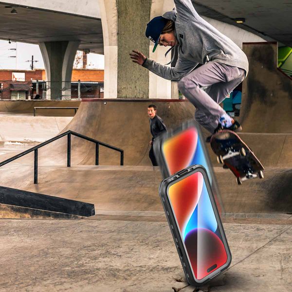 Redpepper Coque imperméable Dot Plus Apple iPhone 15 - Noir