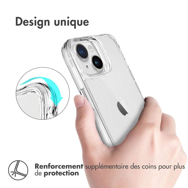 imoshion Coque Rugged Air iPhone 15 Plus - Transparent