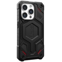 UAG Coque arrière Monarch Pro iPhone 15 Pro - Kevlar Black