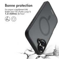 Accezz Coque Givrée Robuste avec MagSafe Apple iPhone 16 Plus - Noir