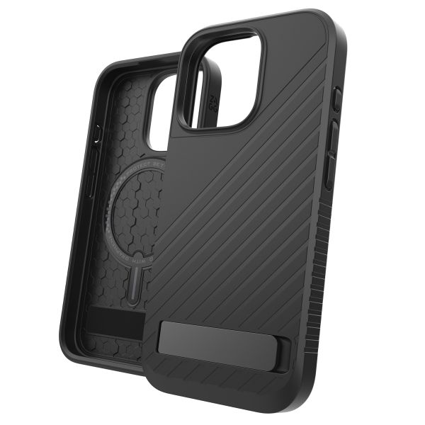 ZAGG Coque Denali Snap KickStand avec MagSafe iPhone 16 Pro - Noir