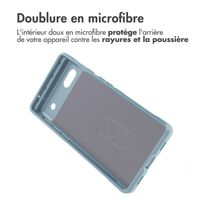 imoshion Coque arrière EasyGrip Google Pixel 6a - Bleu clair