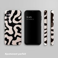 Selencia Coque arrière Vivid Tough Samsung Galaxy A14 (5G/4G) - Art Wave Black