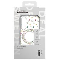 iDeal of Sweden Coque Clear MagSafe Samsung Galaxy S25 - Petit Floral