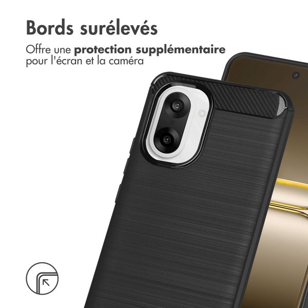 imoshion Coque Brushed OnePlus Nord CE5 - Noir