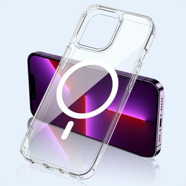 imoshion Coque arrière de protection avec MagSafe Apple iPhone 13 Pro Max - Transparent