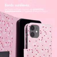 imoshion Étui de télephone portefeuille Design Apple iPhone 11 - Blush Berries