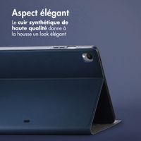 Accezz Coque tablette Classic Samsung Galaxy Tab S11 - Bleu foncé