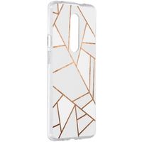 Coque design OnePlus 7 Pro - White Graphic